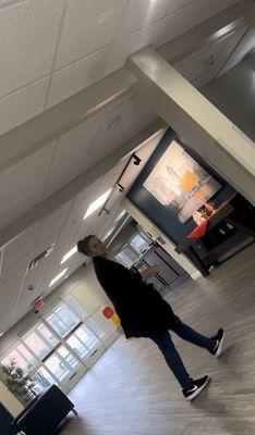 This is Angie if you want to get yell and cuss and get your things stolen from this hotel just ask for her