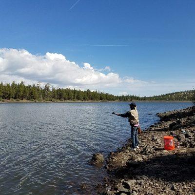 Fishing in nearby Greer