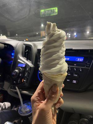 Free yelp check in icecream cone!