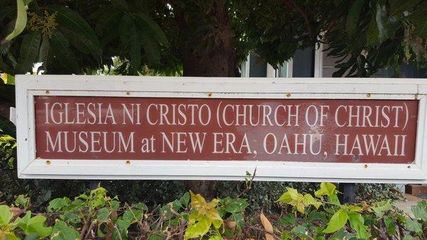 Iglesia Ni Cristo Museum at New Era