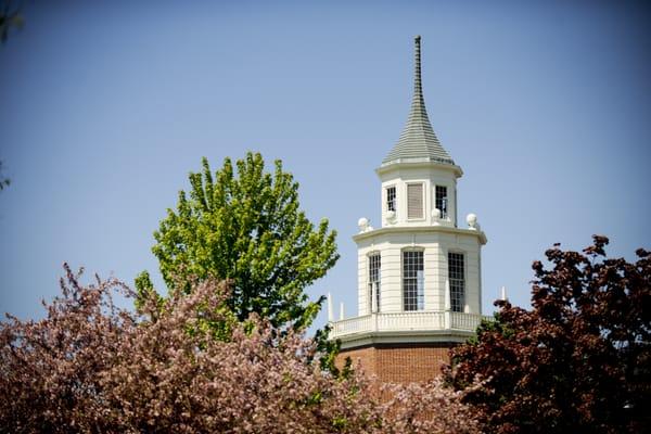 USM's tower is a distinctive part of campus