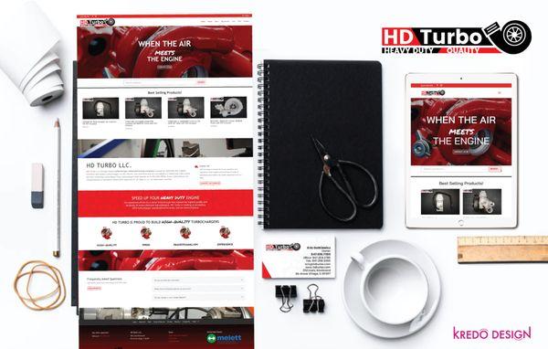 HD Turbo Branding + Web Design