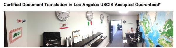 Certified Translation