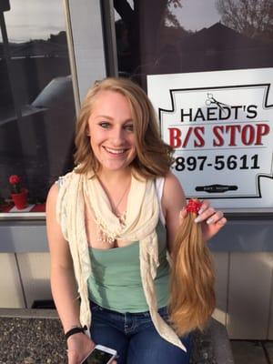 Such an amazing lady to give such an amazing gift for kids with cancer‼‼‼ Thank you shay -David Haedt