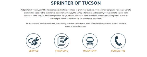 Sprinter of Tucson Repair Facility