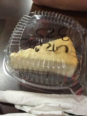 Cheesecake (without strawberries)