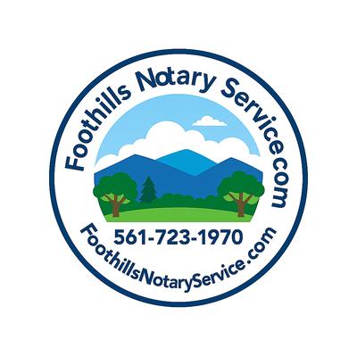 Foothills Notary Service