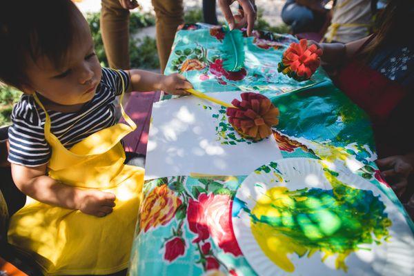 Art and play are a part of the daily routine at Storybook Oakland.