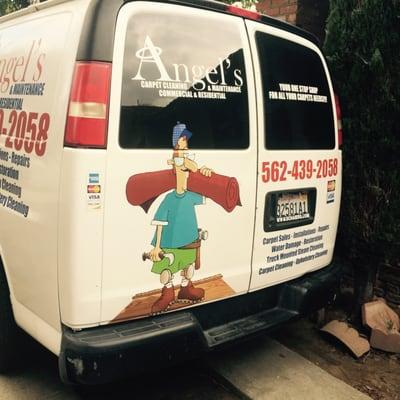 Angels carpet van