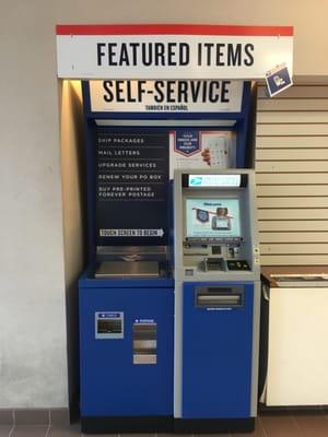 Self service area