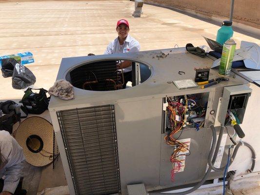 This is an emergency repair at our long time friends at our favorite resort. Great job by our technicians!