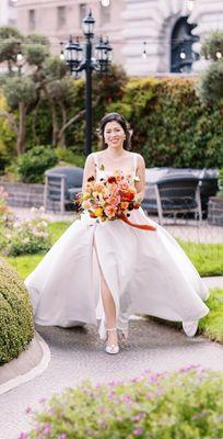 Stella Yang (StellaYangPhotography.com) Gown is "Luni" by Chosen by Kyha