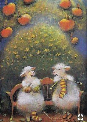 "Wool ewe be done with The Second Sock soon? Or is this SSS before my very eyes?"