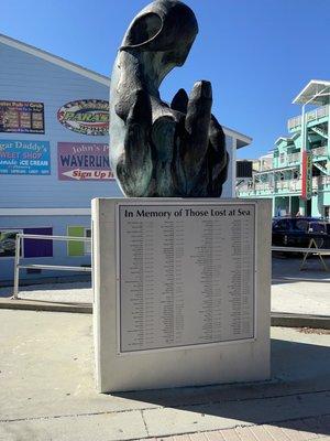 Memorial Of Those Lost at Sea