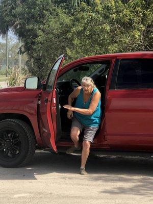 THESE EVIL WITCH WAS ROOTING THROUGH THE WALLETS AND THEN FINALLY CAME OUT OF OUR CAR WITH NO MASK ON....SCUMBAGS..IN CAHOOTS WITH NAUTICA E