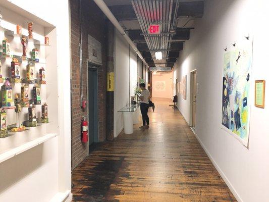 Artist studio continues.