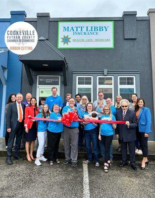 Ribbon cutting at our newest location.