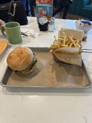 New Soul Patty veggie burger at Polly's. A must try