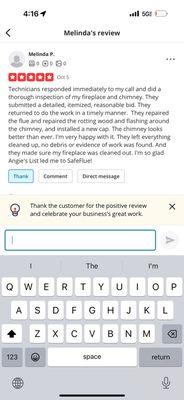 Customers review