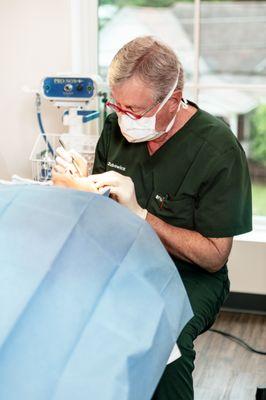 Upper Blepharoplasty with Dr. Zubowicz performed at Thrive Medical Spa under local anesthesia (awake procedure).