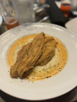 Catfish and grits