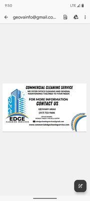 Edge Cleaning services