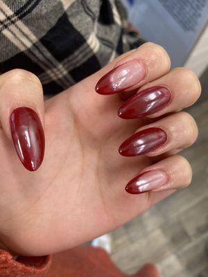 this is what I left with, super thick and bulky.