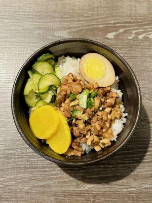 Braised Minced Pork Rice 卤肉饭