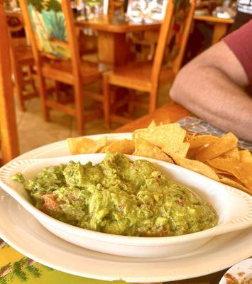 The guacamole is wonderful!