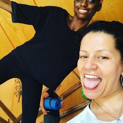 Shante & I this lovely morning!