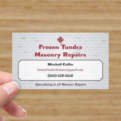 Frozen Tundra Masonry Repairs