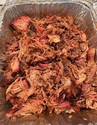 Smoked pulled pork