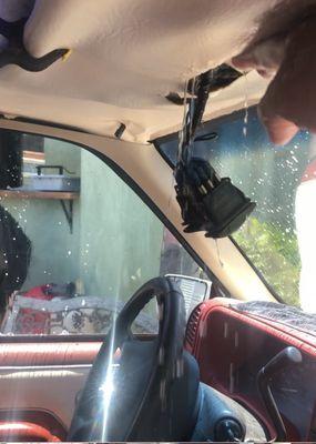 A terrible job done by National Sunroof in Chula Vista ca