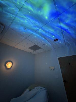 Facial treatment room