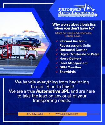 Preowned Auto Logistics Inc