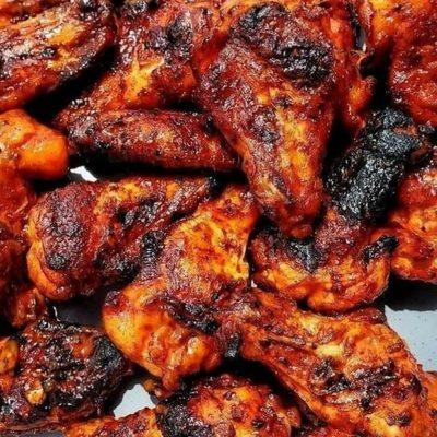 Baked honey ğlazed chicken