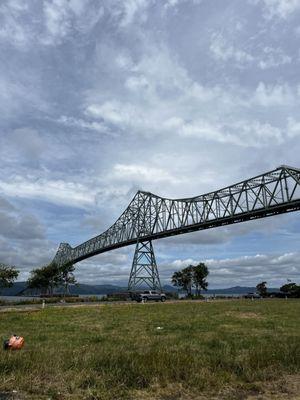 View of Astoria Megler Bridge
