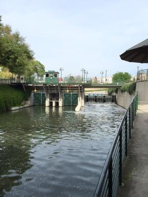 San Antonio River Lock & Dam