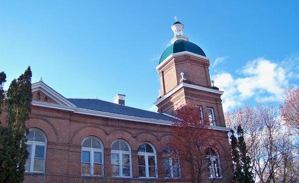 The historic Old Courthouse buiding - home of the ravalli County Museum