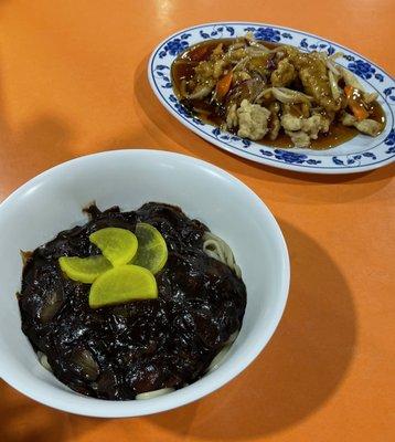 Front: Jjajangmyun #1 Back: Tangsuyuk (more modest version?) *****This was from this week*****