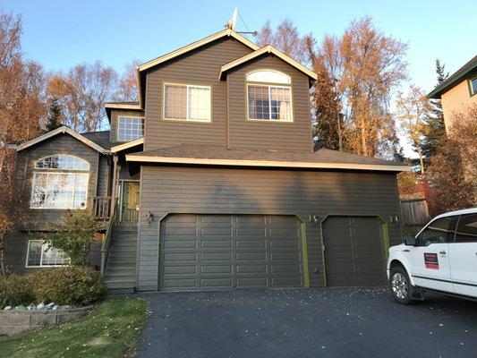 Exterior paint by Math-A Service LLC
