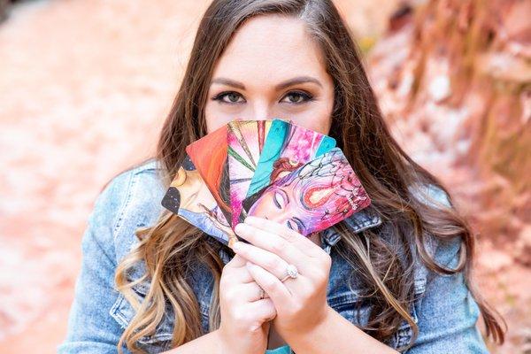 I use many tools to help people find clarity and gain insights. For interested clients, tarot offers a unique lens to understand yourself!