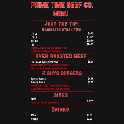 Prime Time Beef