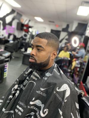 Bald drop fade