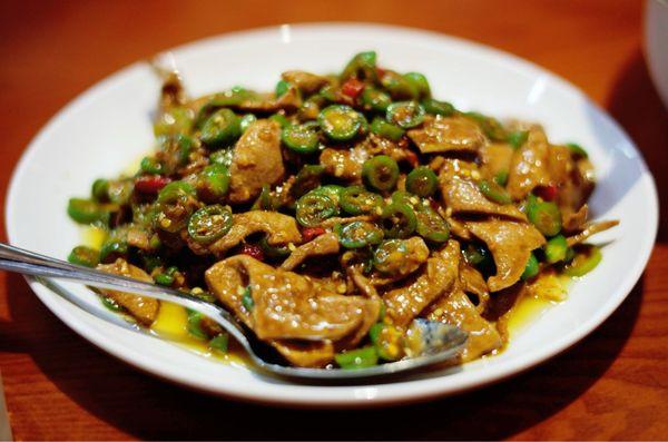 Pan Fried Pork Liver