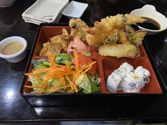Lunch Shrimp Tempura Bento Set