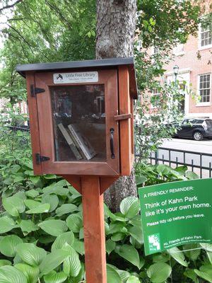 Little Free Library in Kahn Park