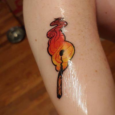 Cute lil match ~1hr after leaving shop