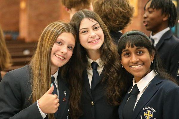 Our 8th Grade Crusaders officially commencing high school!