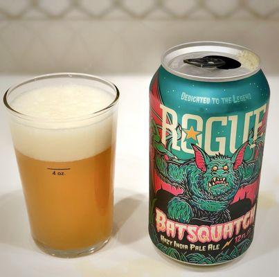 Batsquatch 6.7 ABV% Hazy IPA.